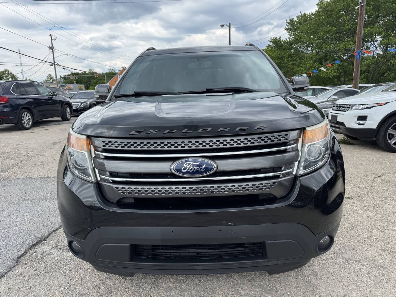 Black 2015 Ford Explorer XLT AWD XLT 4dr SUV 2