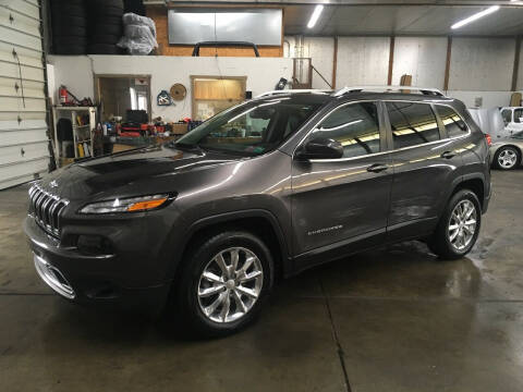 2017 Jeep Cherokee for sale at T James Motorsports in Gibsonia PA