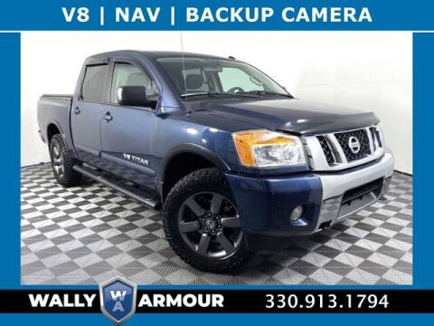 2015 Nissan Titan for sale at Wally Armour Chrysler Dodge Jeep Ram in Alliance OH
