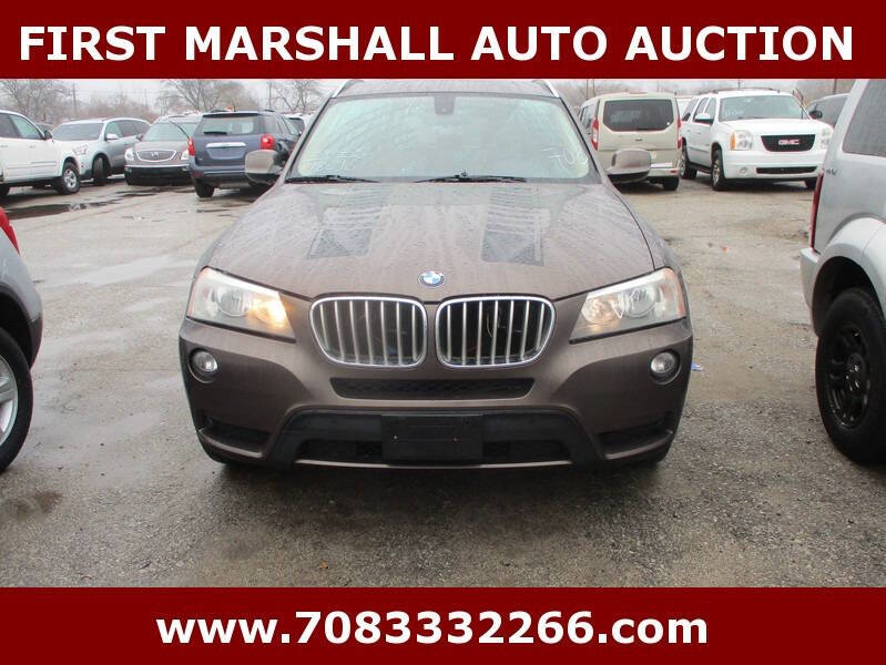 2013 BMW X3 for sale at First Marshall Auto Auction in Harvey IL