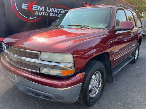 2002 Chevrolet Tahoe for sale at Exem United in Plainfield NJ