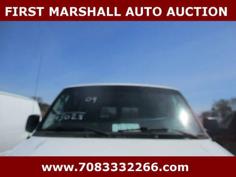 2009 Ford E-Series for sale at First Marshall Auto Auction in Harvey IL
