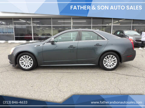 2012 Cadillac CTS for sale at Father & Son Auto Sales in Dearborn MI