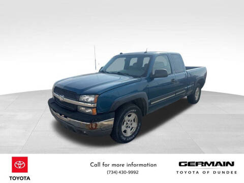 2004 Chevrolet Silverado 1500 for sale at GERMAIN TOYOTA OF DUNDEE in Dundee MI