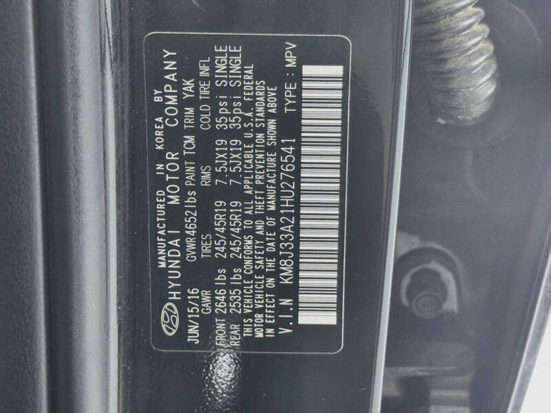2017 Hyundai Tucson Limited