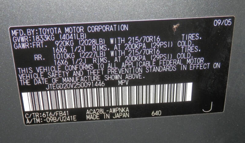 2005 Toyota RAV4