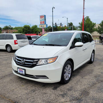 2016 Honda Odyssey for sale at Bibian Brothers Auto Sales & Service in Joliet IL