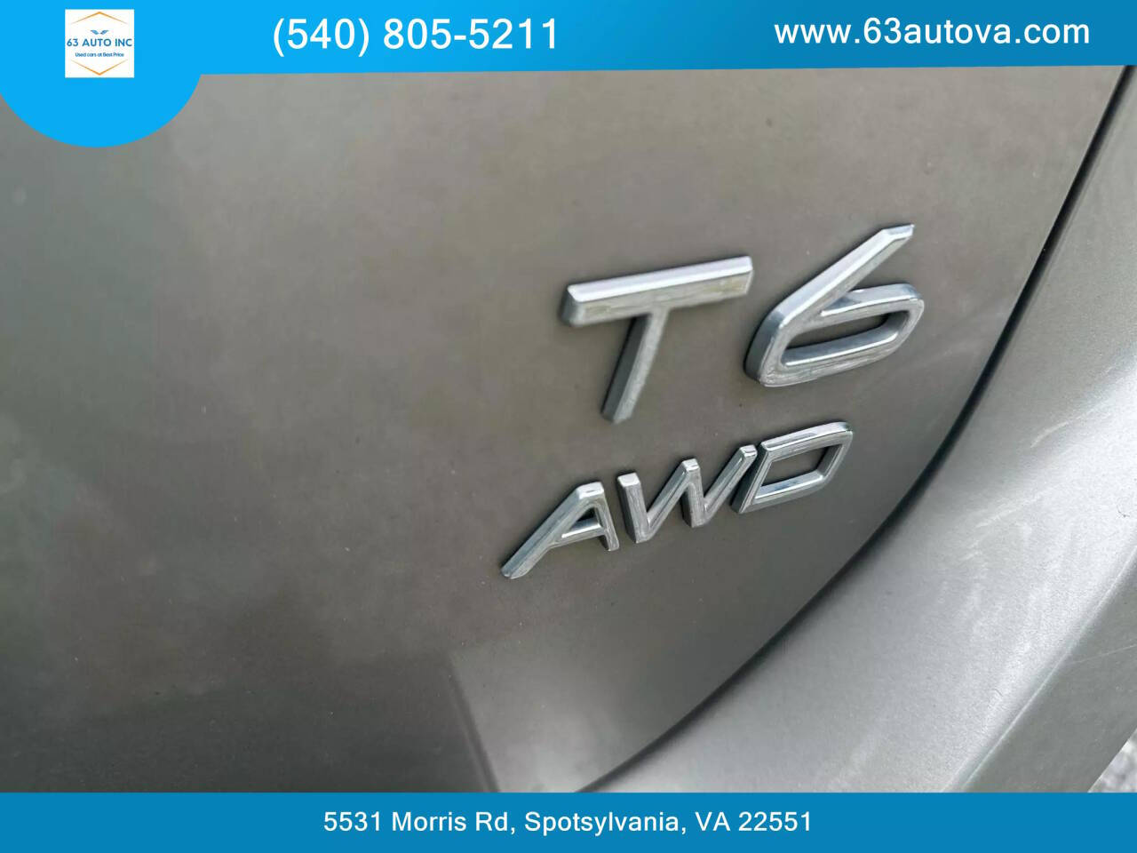 2013 Volvo XC60 for sale at 63 Auto Inc in Spotsylvania, VA