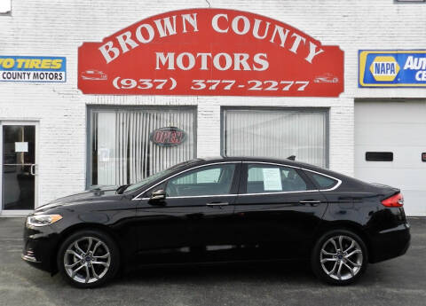 2019 Ford Fusion for sale at Brown County Motors in Russellville OH