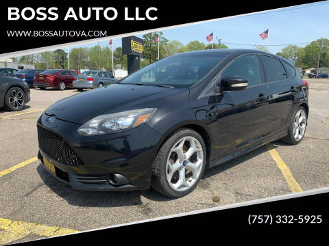 2013 Ford Focus for sale at BOSS AUTO LLC in Norfolk VA