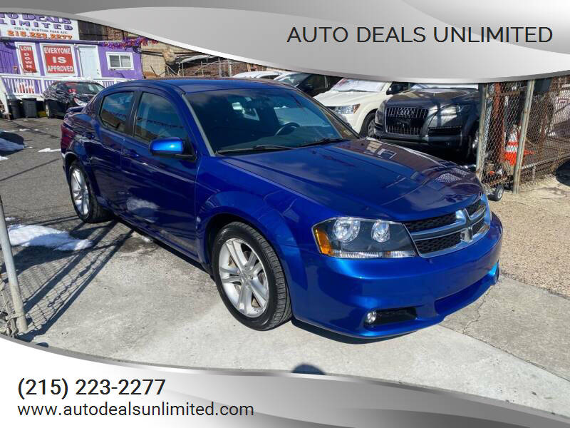 2013 Dodge Avenger for sale at AUTO DEALS UNLIMITED in Philadelphia PA