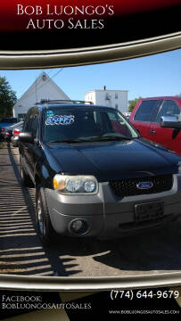 2006 Ford Escape for sale at Bob Luongo's Auto Sales in Fall River MA