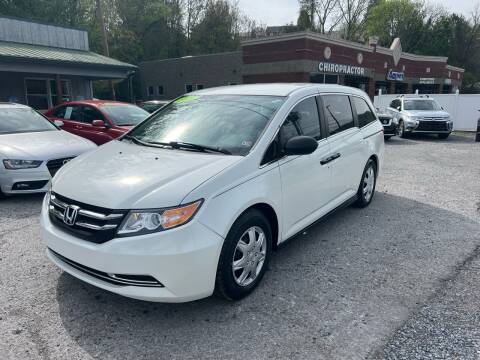 2015 Honda Odyssey for sale at Booher Motor Company in Marion VA