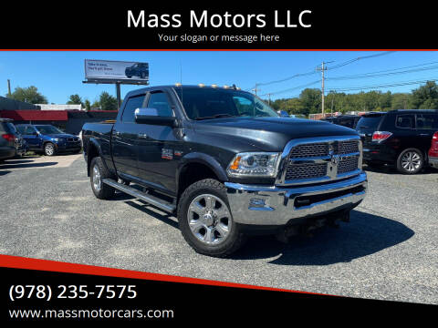 2014 RAM 2500 for sale at Mass Motors LLC in Worcester MA