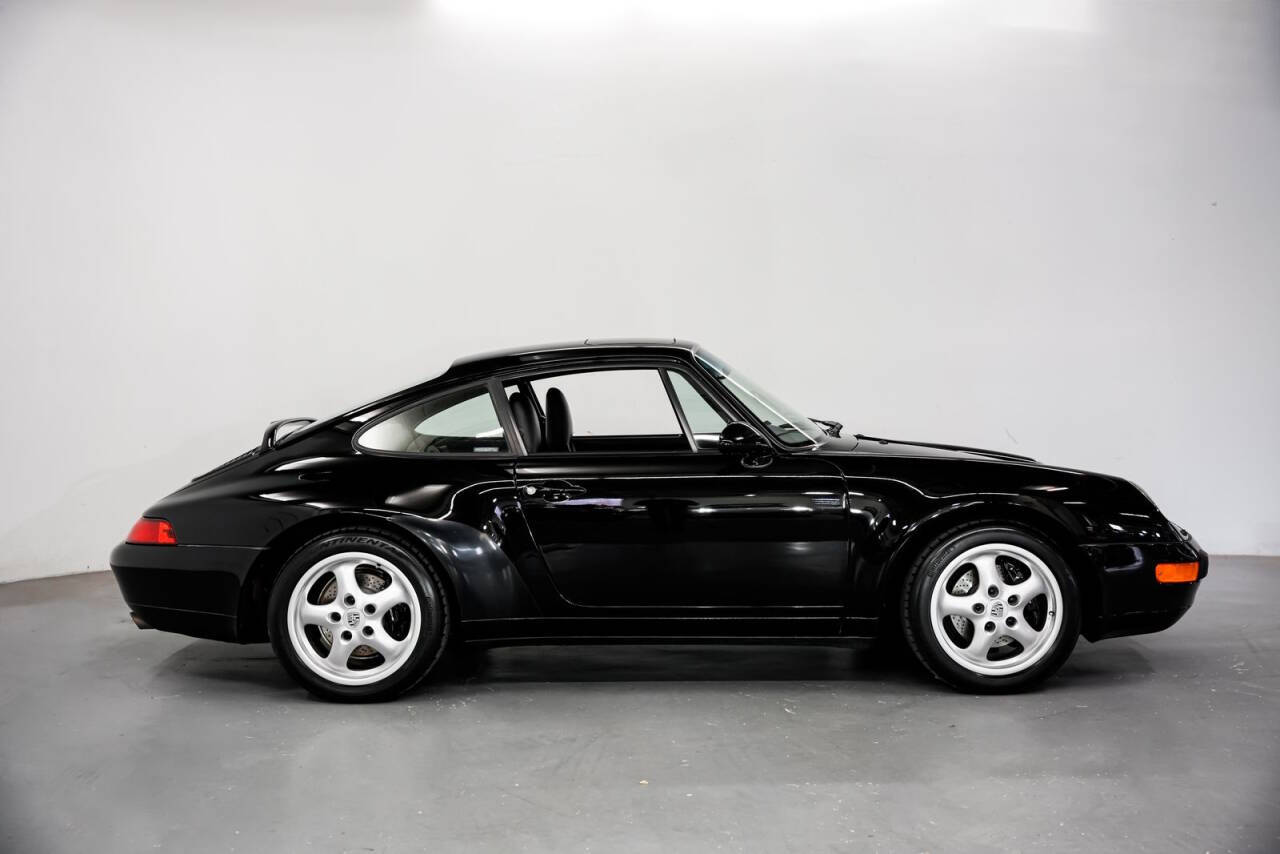 Black 1995 Porsche 911 Carrera Carrera 2dr Coupe 2