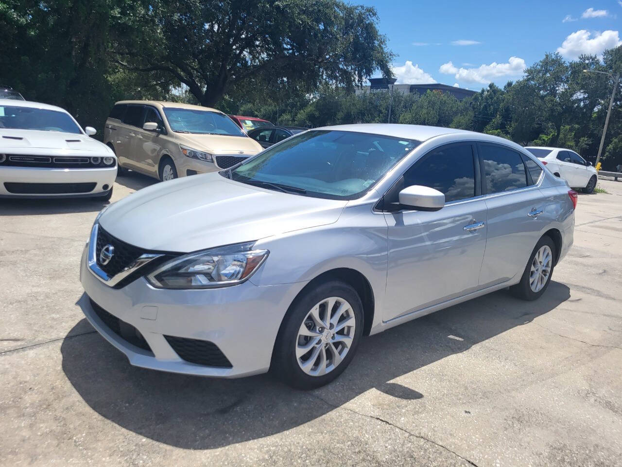 2019 Nissan Sentra for sale at FAMILY AUTO BROKERS in Longwood, FL