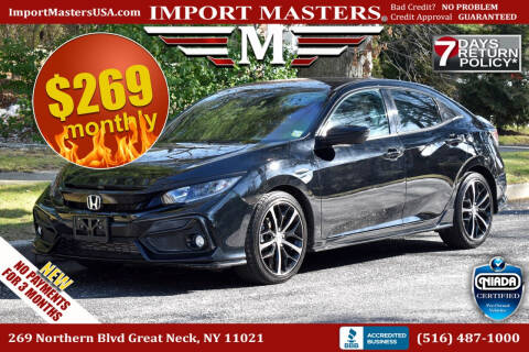 2021 Honda Civic for sale at Import Masters in Great Neck NY