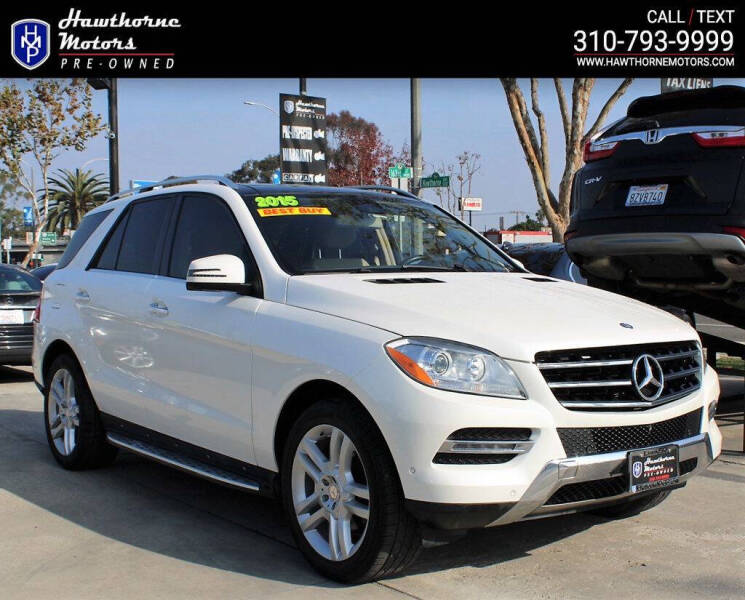 2015 Mercedes-Benz M-Class for sale at Hawthorne Motors Pre-Owned in Lawndale CA