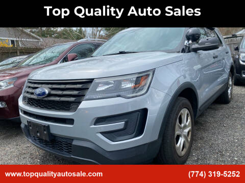 2019 Ford Explorer for sale at Top Quality Auto Sales in Westport MA