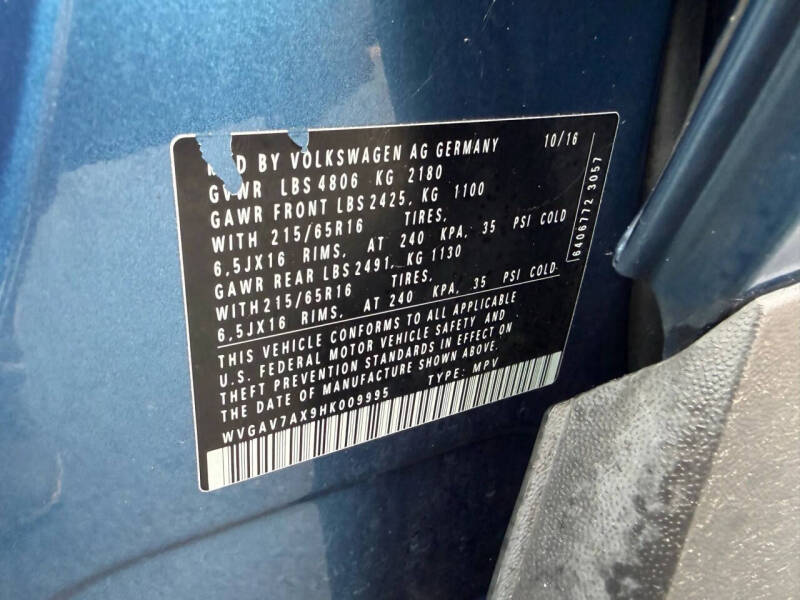 2017 Volkswagen Tiguan