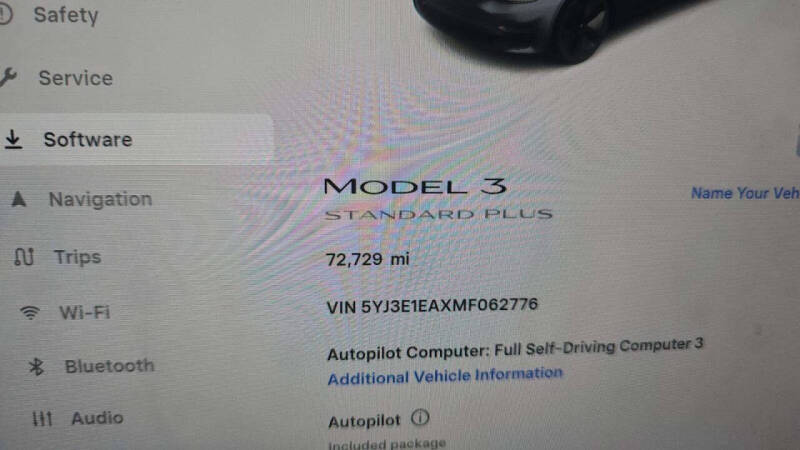 2021 Tesla Model 3 Standard Range Plus