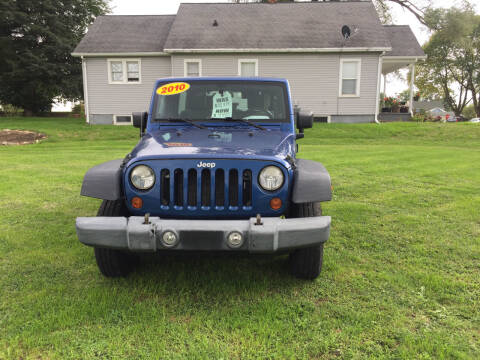 2010 Jeep Wrangler Unlimited for sale at TRI-COUNTY AUTO SALES in Spring Valley IL