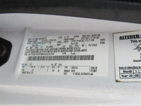 2013 Ford E-Series E-150