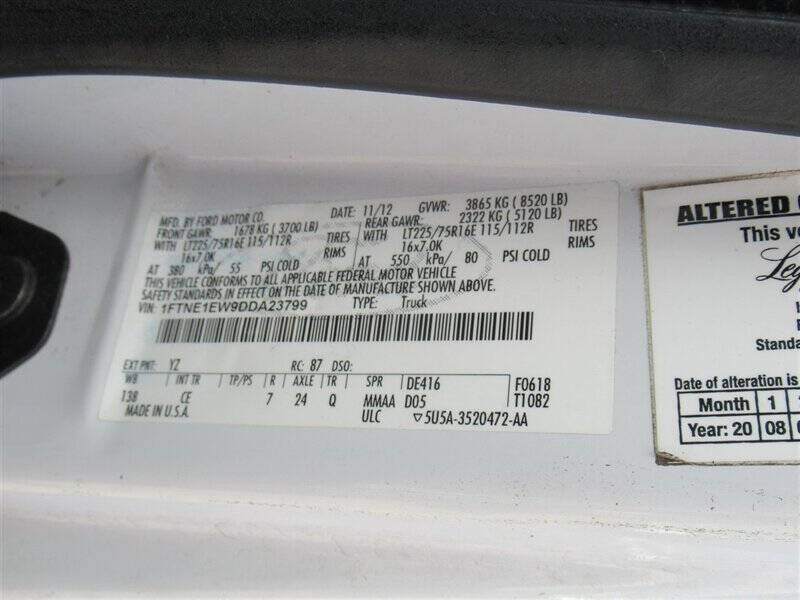 2013 Ford E-Series E-150