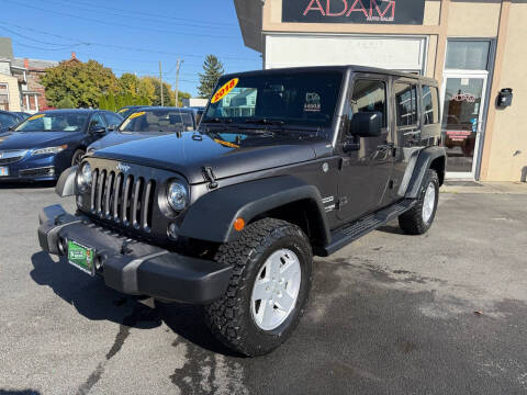 2018 Jeep Wrangler JK Unlimited for sale at ADAM AUTO AGENCY in Rensselaer NY