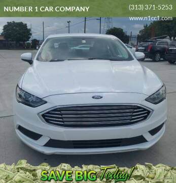 2017 Ford Fusion for sale at NUMBER 1 CAR COMPANY in Detroit MI