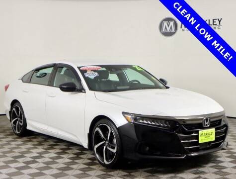 2022 Honda Accord for sale at Markley Motors in Fort Collins CO