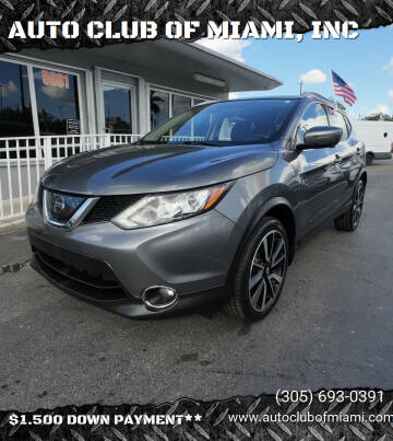 2017 Nissan Rogue Sport for sale at AUTO CLUB OF MIAMI, INC in Miami FL