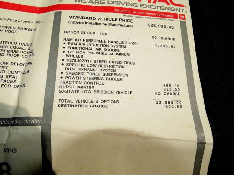 2002 Pontiac Firebird Trans Am