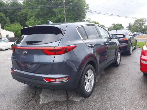 2017 Kia Sportage for sale at GALANTE AUTO SALES LLC in Aston PA