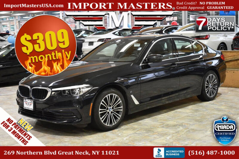 2019 BMW 5 Series for sale at Import Masters in Great Neck NY