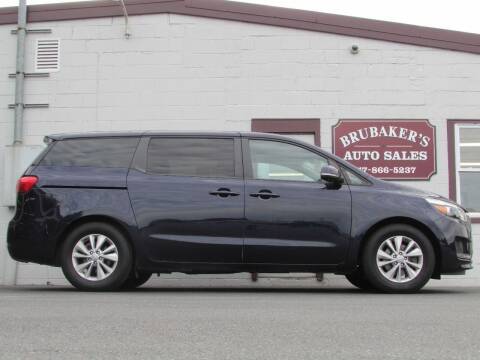 2018 Kia Sedona for sale at Brubakers Auto Sales in Myerstown PA