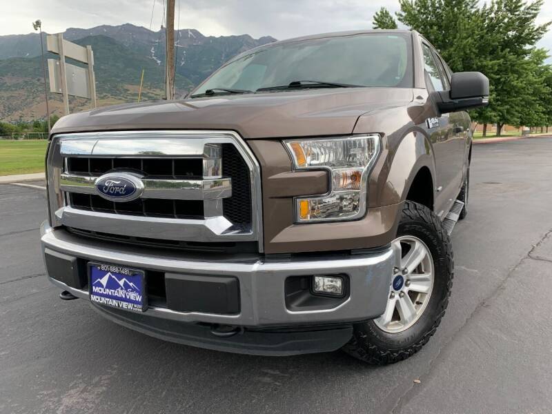 2015 Ford F-150 for sale at Mountain View Auto Sales in Orem UT