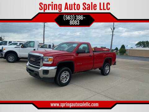 2015 GMC Sierra 2500HD for sale at Spring Auto Sale LLC in Davenport IA