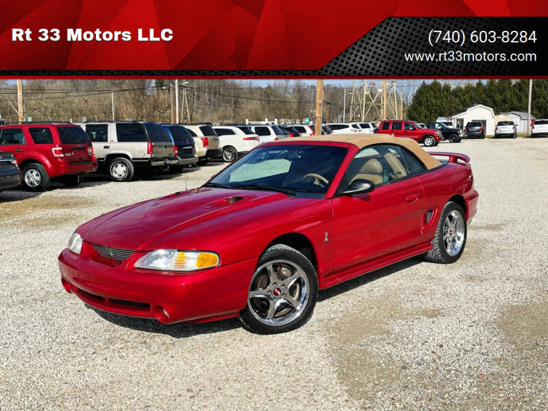 1996 Ford Mustang SVT Cobra for sale at Rt 33 Motors LLC in Rockbridge OH
