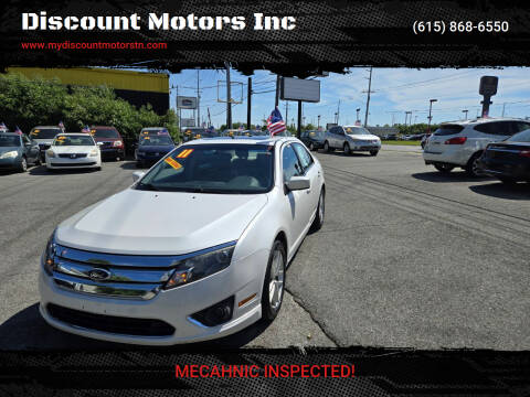 2011 Ford Fusion for sale at Discount Motors Inc in Madison TN