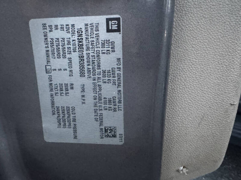 2011 Chevrolet Tahoe LT