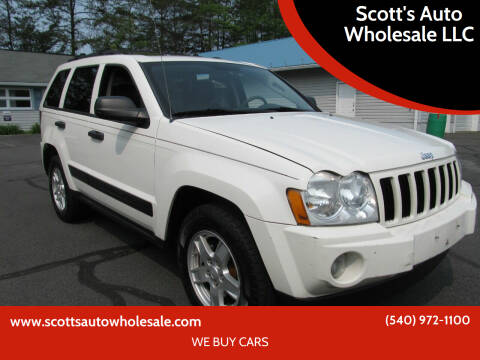 2005 Jeep Grand Cherokee for sale at Scott's Auto Wholesale LLC in Locust Grove VA