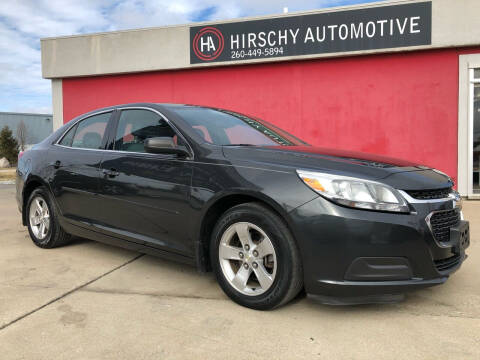 2014 Chevrolet Malibu for sale at Hirschy Automotive in Fort Wayne IN