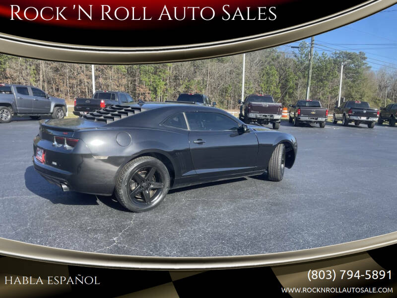 2012 Chevrolet Camaro for sale at Rock 'N Roll Auto Sales in West Columbia SC