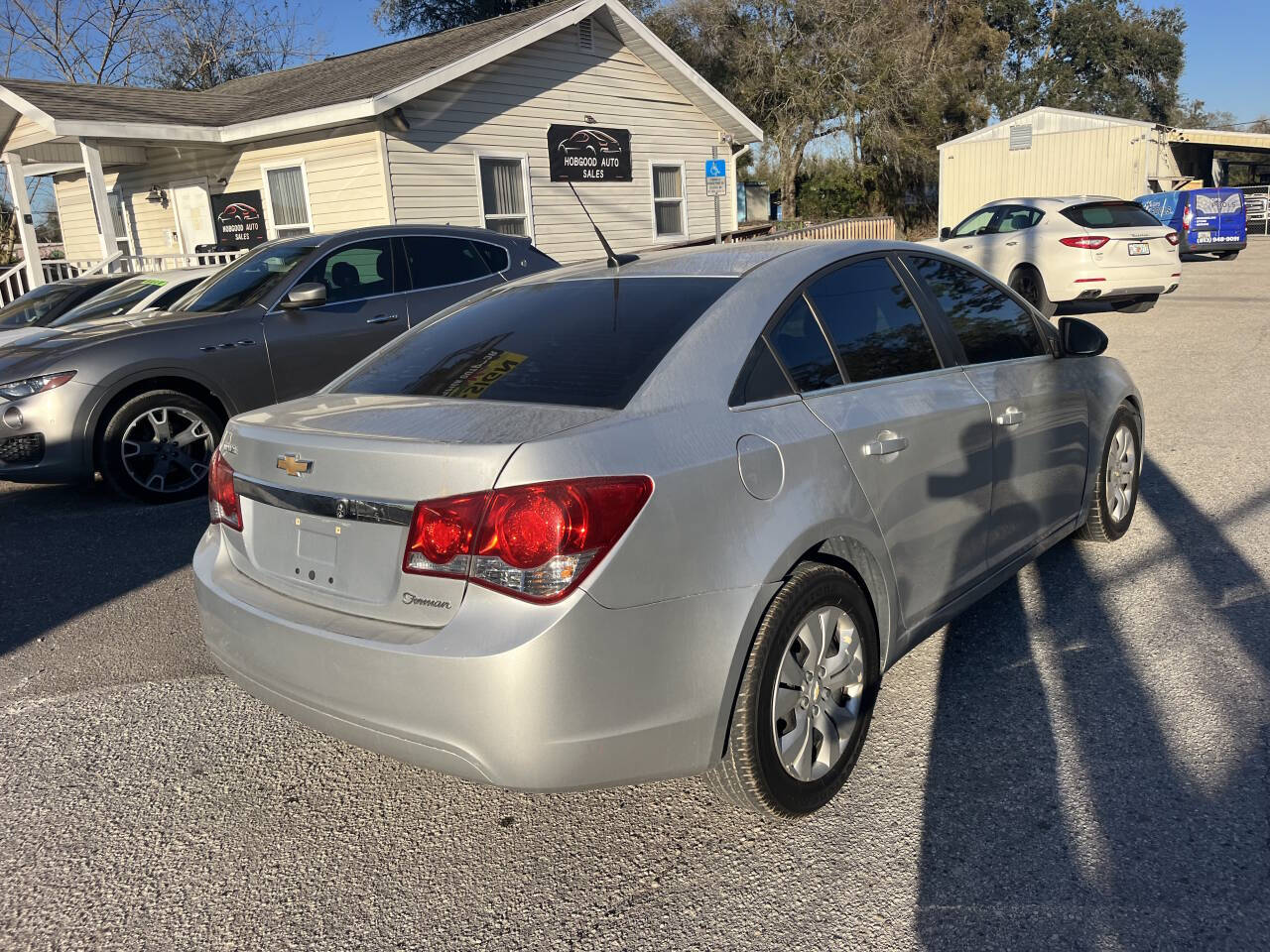 2012 Chevrolet Cruze for sale at Hobgood Auto Sales in Land O Lakes, FL