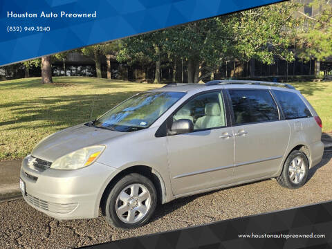 2004 Toyota Sienna for sale at Houston Auto Preowned in Houston TX