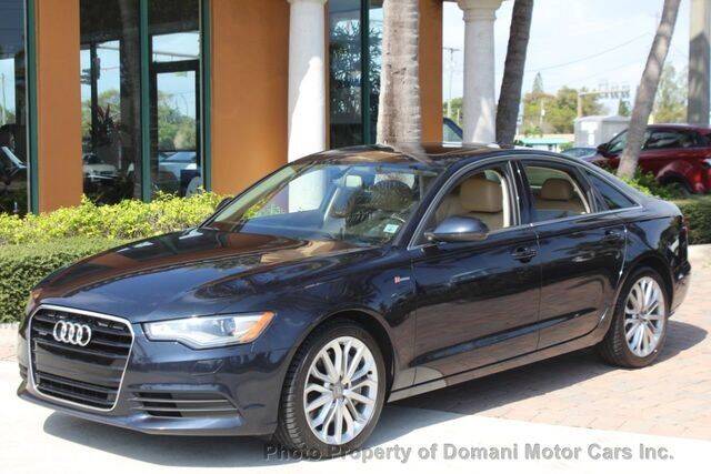 2014 Audi A6 for sale at Domani Motors in Deerfield Beach FL