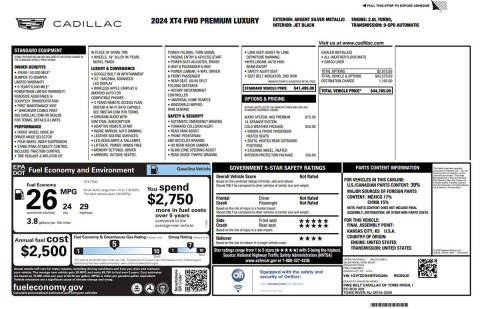 2024 Cadillac XT4 Premium Luxury