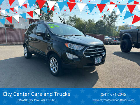 2018 Ford EcoSport for sale at City Center Cars and Trucks in Roseburg OR