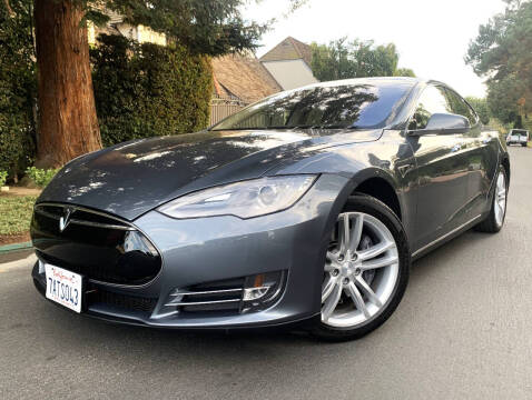 2013 Tesla Model S for sale at Valley Coach Co Sales & Leasing in Van Nuys CA